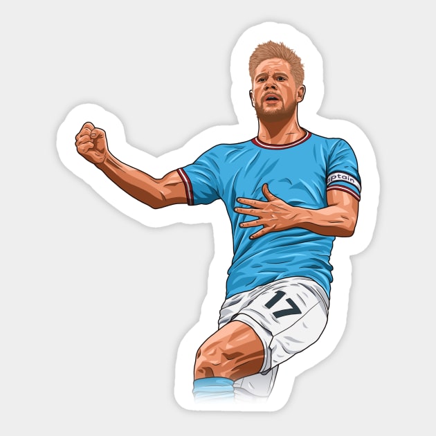 Kevin De Bruyne Sticker by Ades_194